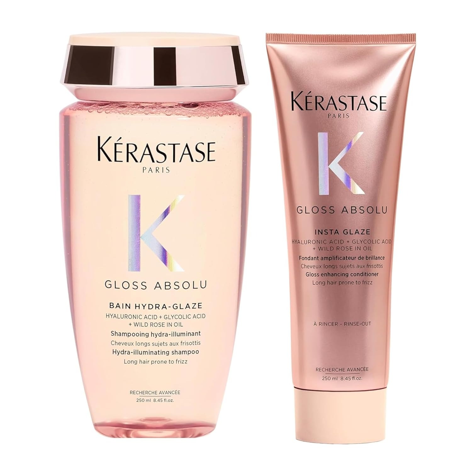 Ke&amp;#769;rastase Gloss Absolu High-Shine Anti-Frizz Shampoo and Conditioner Set