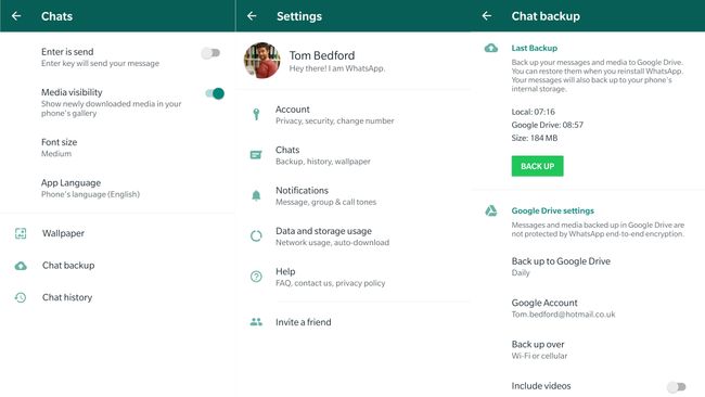 Резервная копия whatsapp на компьютер