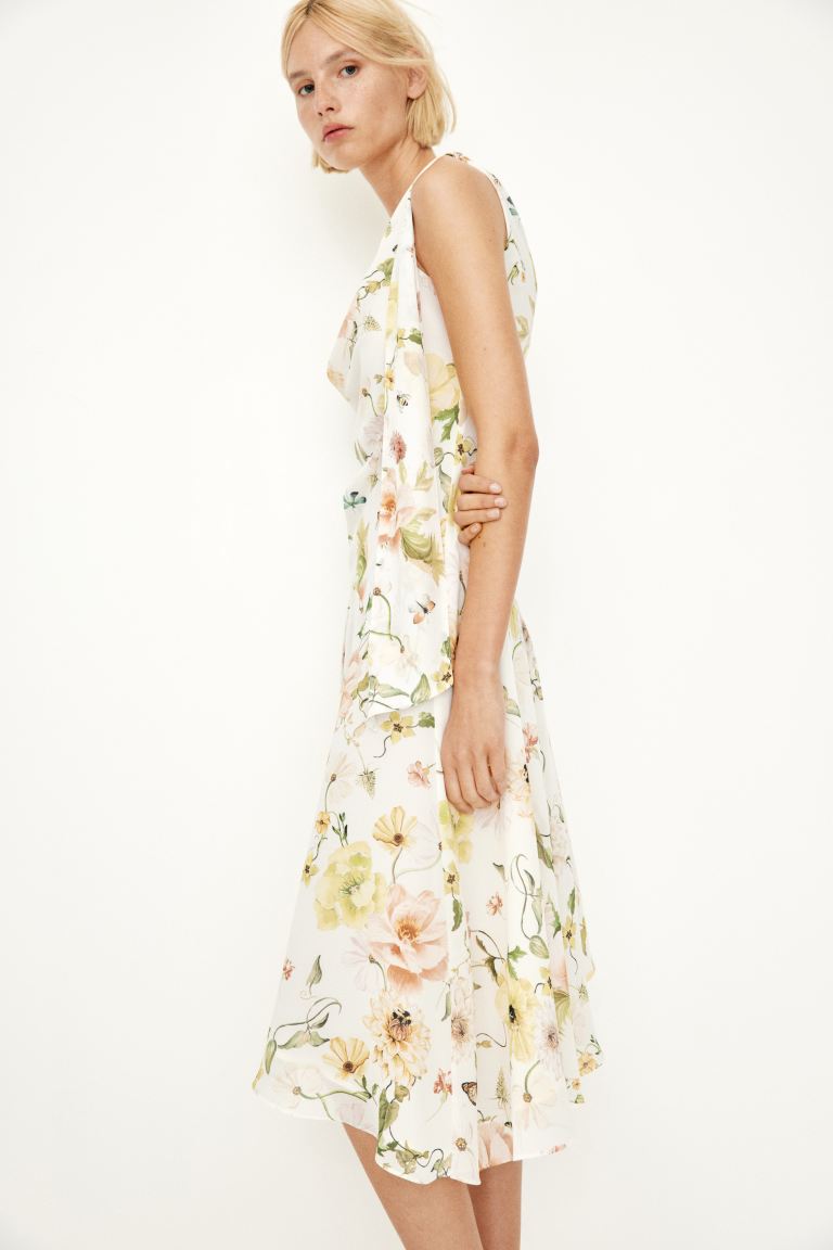 Cowl-Neck Dress