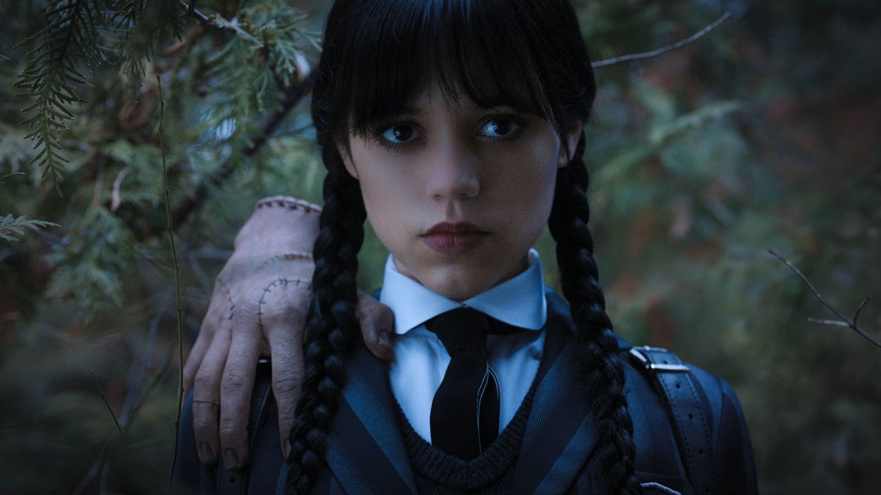 Jenna Ortega as Wednesday Addams