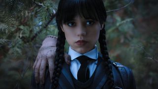 Jenna Ortega as Wednesday Addams