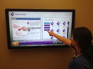 X2O Media Outfits Park Nicollet Clinic With Digital Signage