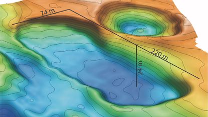Image from bathymetry surveys