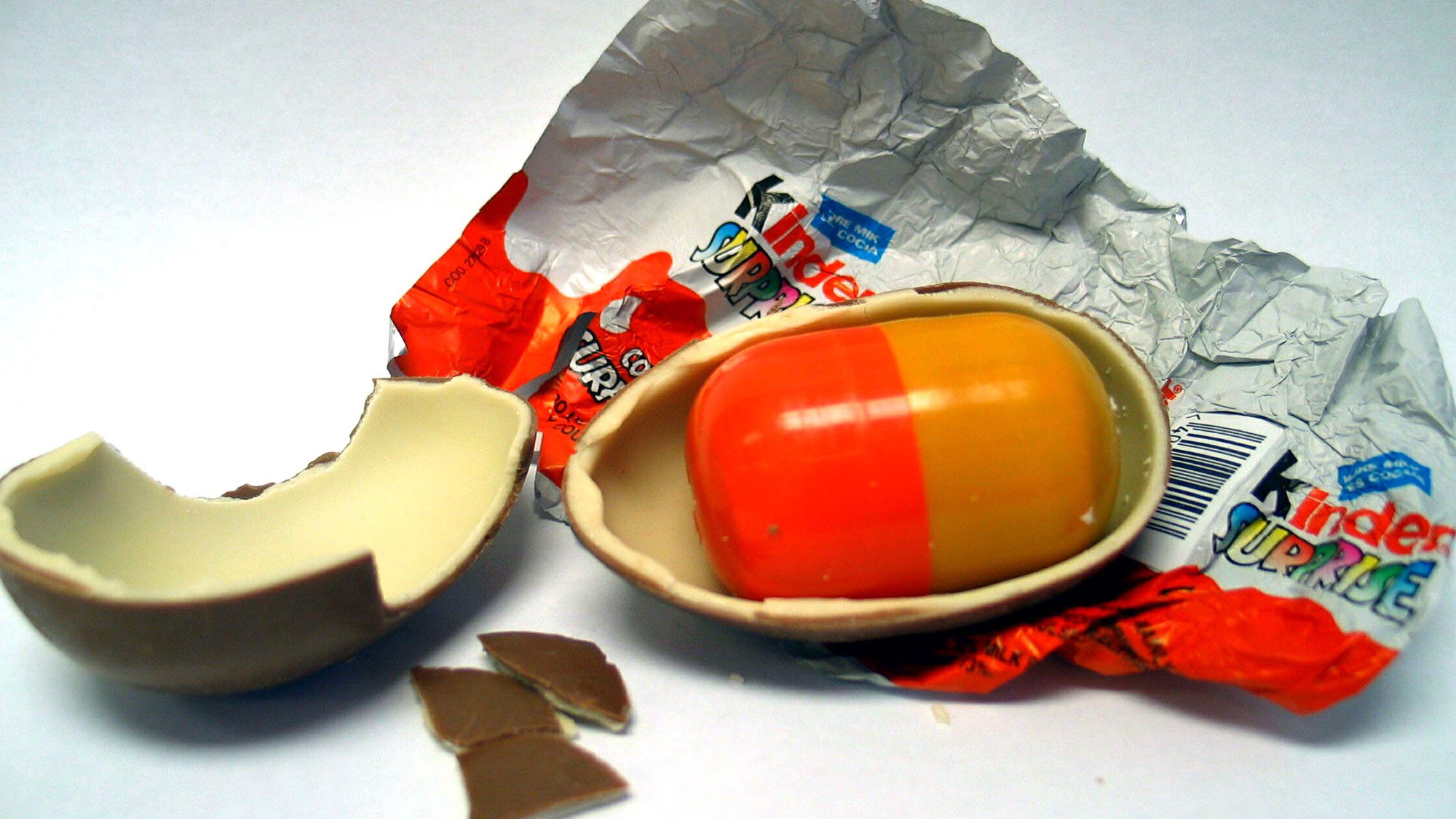 First kinder sales egg