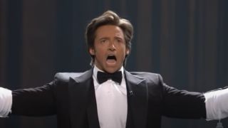 Hugh Jackman singing at the 2009 Oscars.