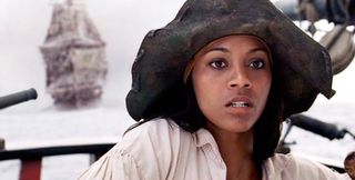 Zoe Saldana in Pirates of the Caribbean