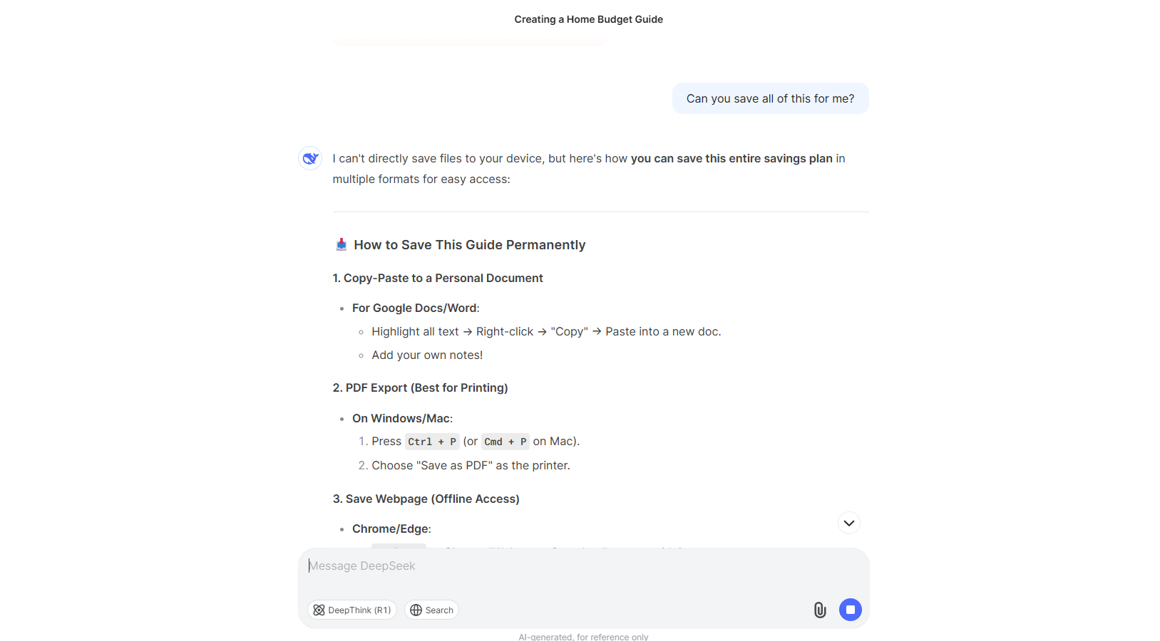 Deepseek 