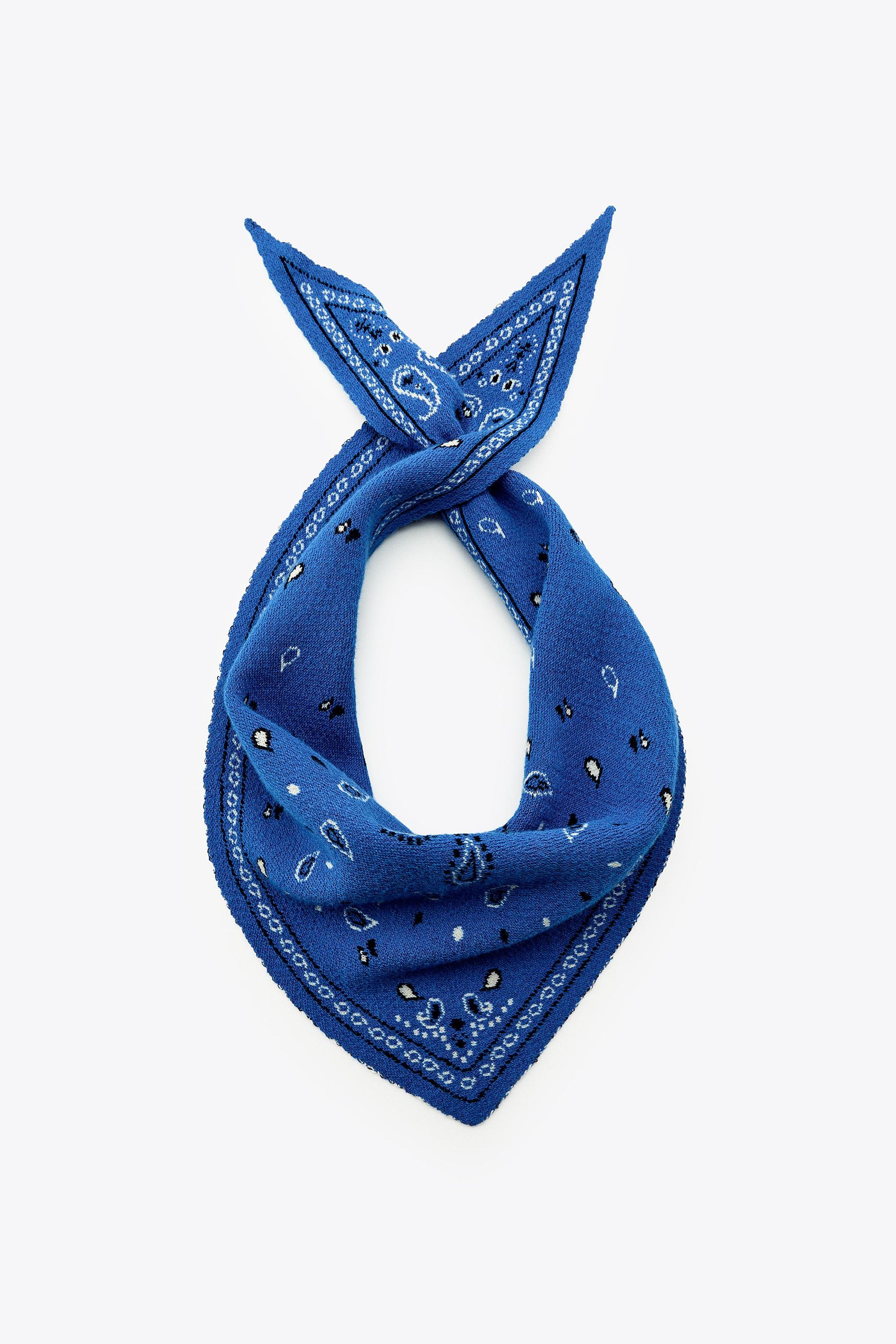 Printed Knit Bandana