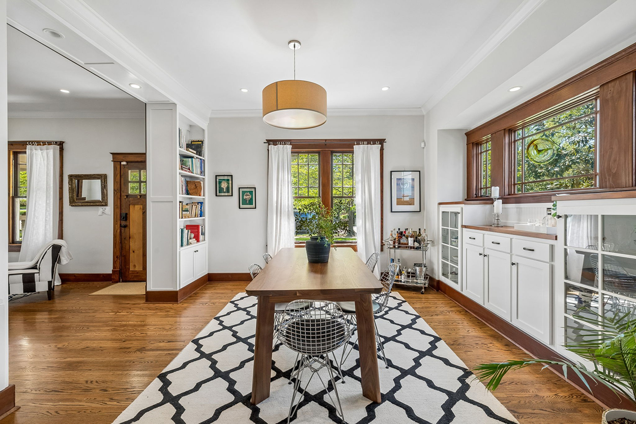 Dining room in a Nashville home