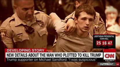 Michael Steven Sandford was arrested for allegedly trying to kill Donald Trump