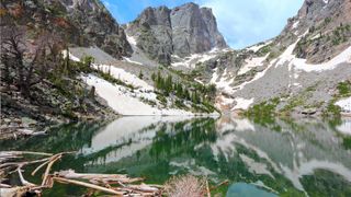 Emerald Lake in Rocky Mountain National Park Colorado