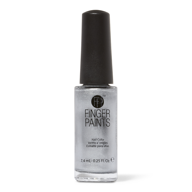 Silver Seascape Striping Polish