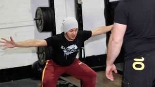 Each month top strength and conditioning coach Chet Morjaria gives you a total-body barbell challenge 