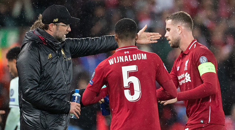 Klopp Wijnaldum Henderson