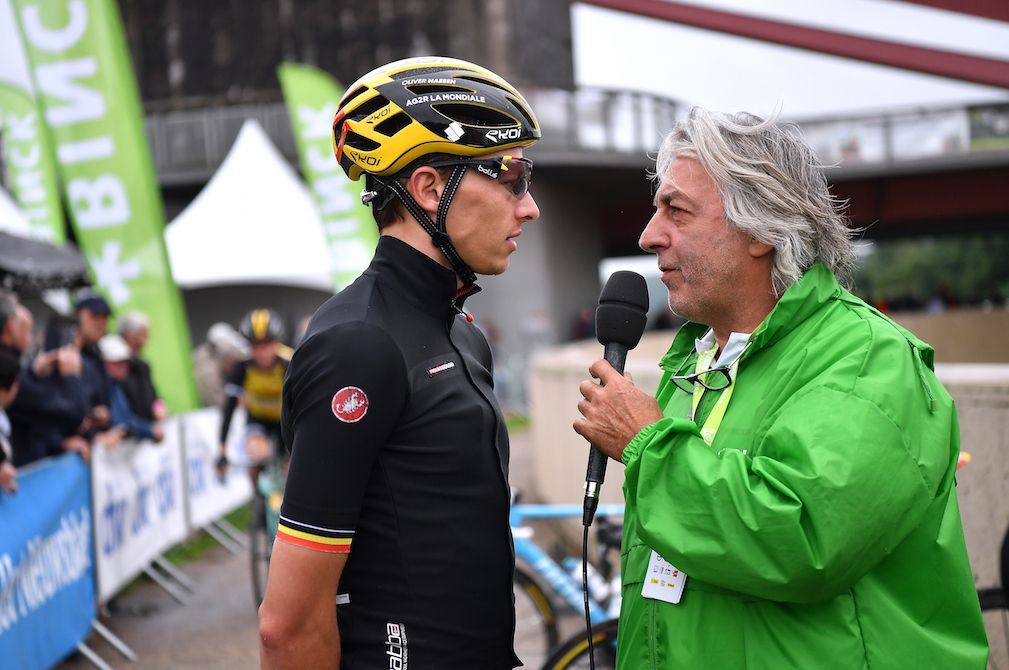 Oliver Naesen at the BinckBank Tour
