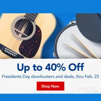 MF's President's Day sale: save up to 40%