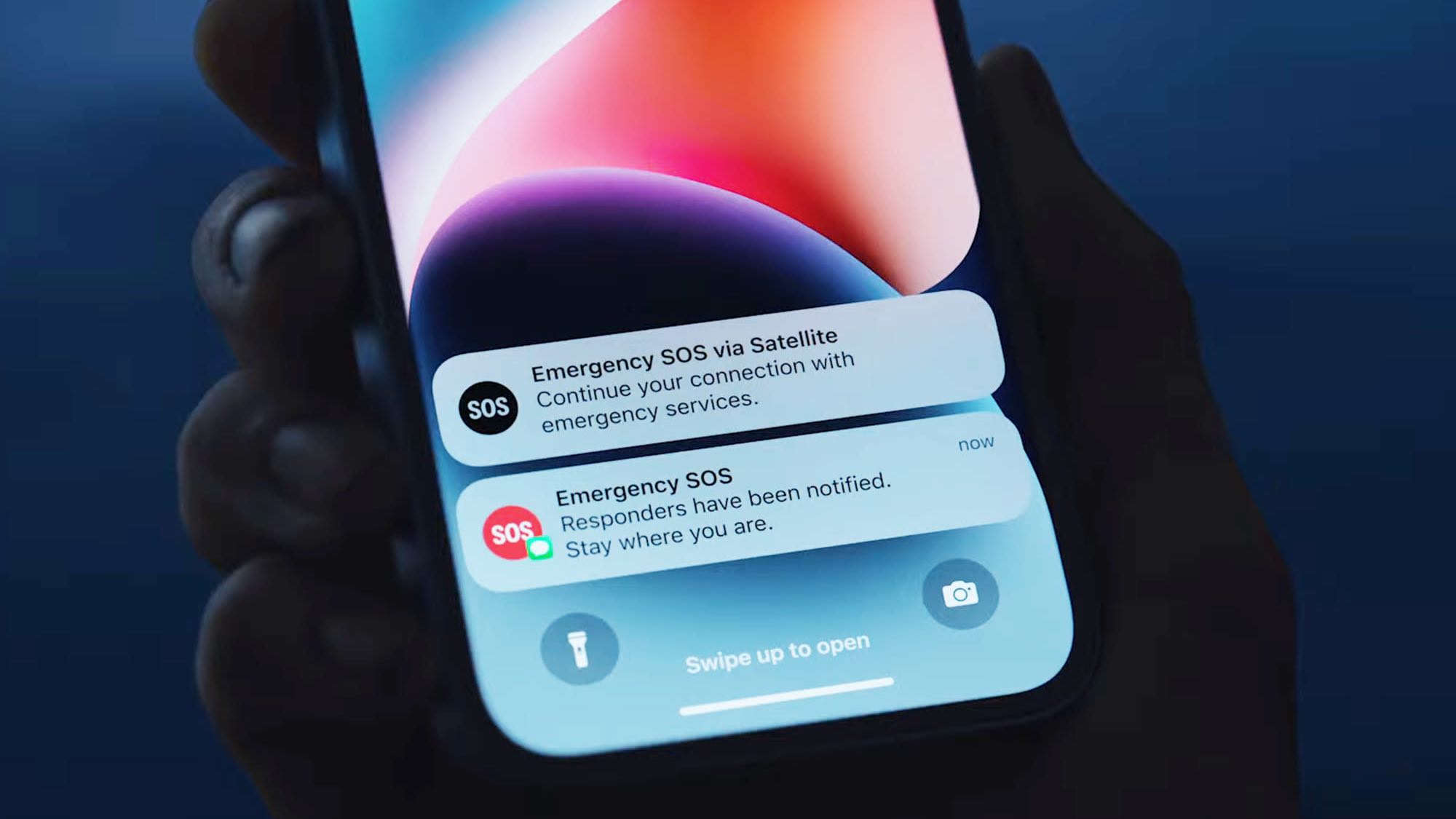 Emergency SOS via satellite on iPhone 