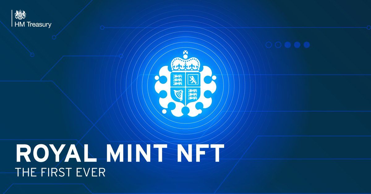 The UK Government&#039;s logo for its NFT project