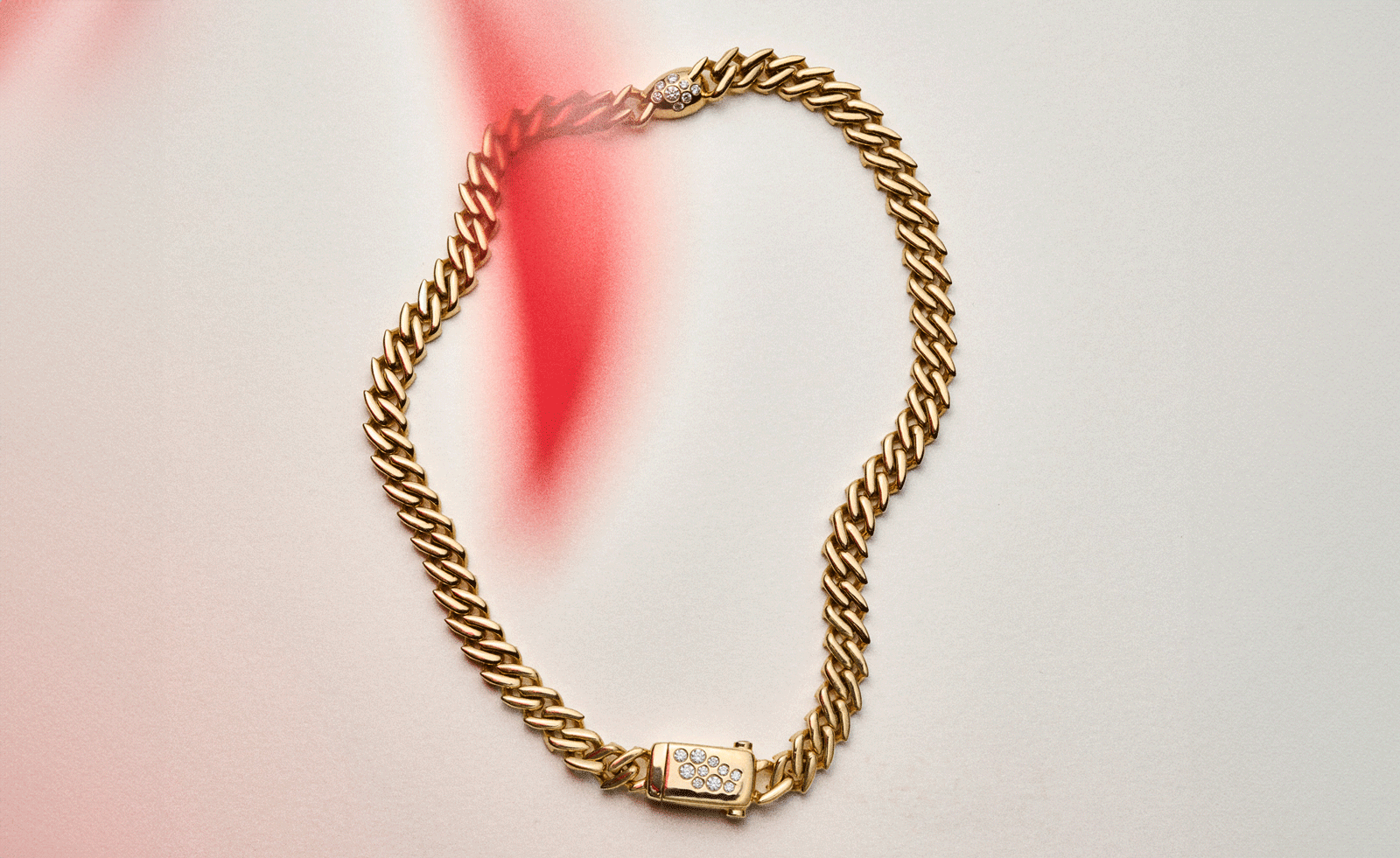 gold necklace