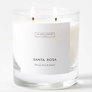 Santa Rose candle