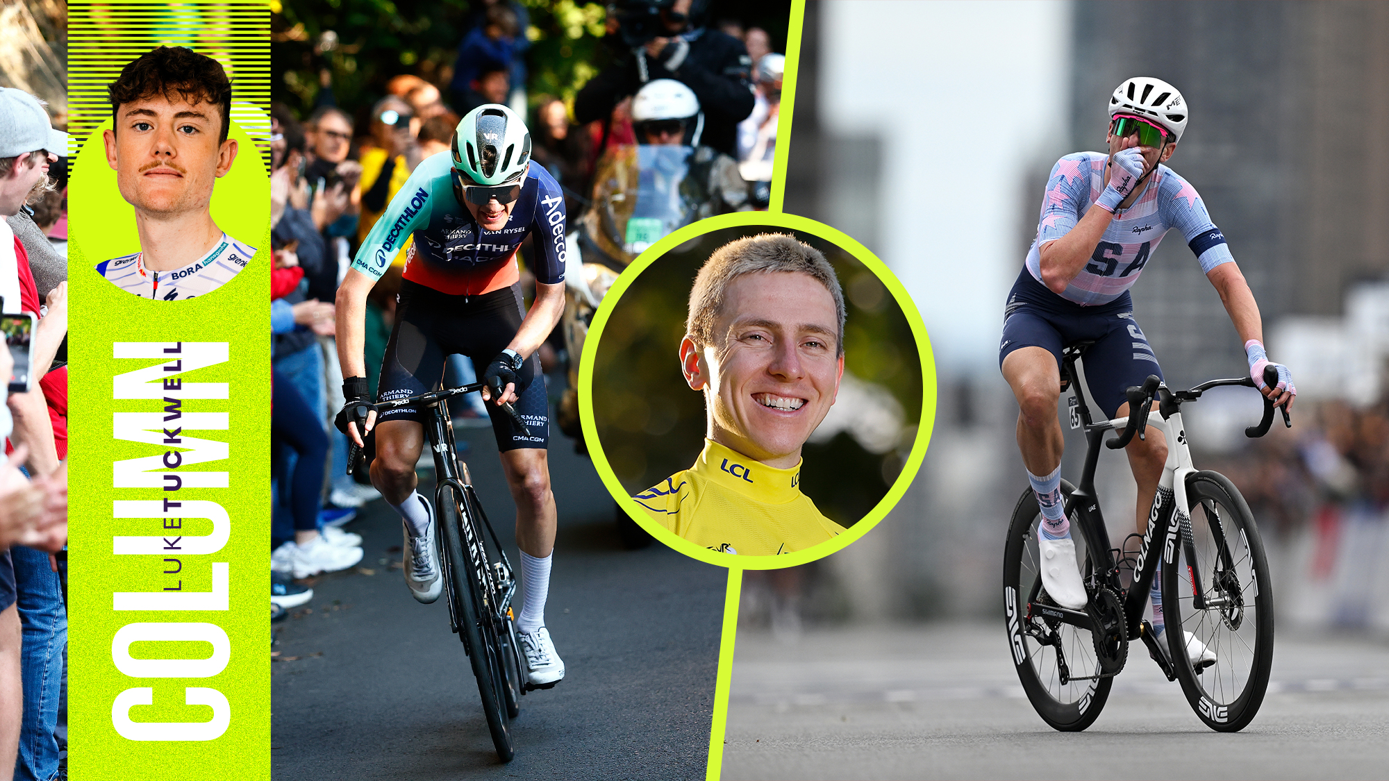 I hate to say it, but Tadej Pogačar's absence produced some of the most entertaining racing of the year - Luke Tuckwell's column