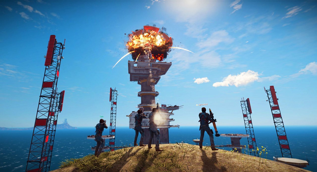 The Just Cause 3 Multiplayer Mod Is Now Live Pc Gamer