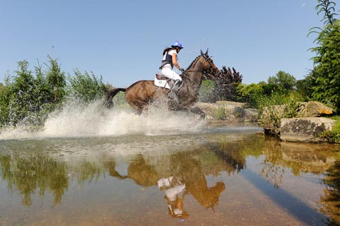 Zoe Adams wins the Eventing Grand Prix at Hickstead