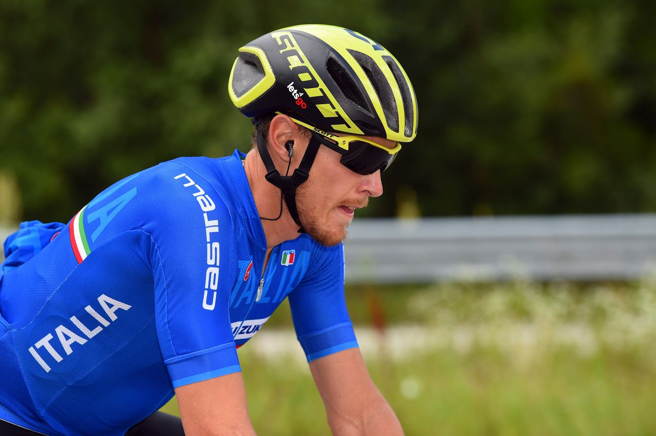 Matteo Trentin is back to racing