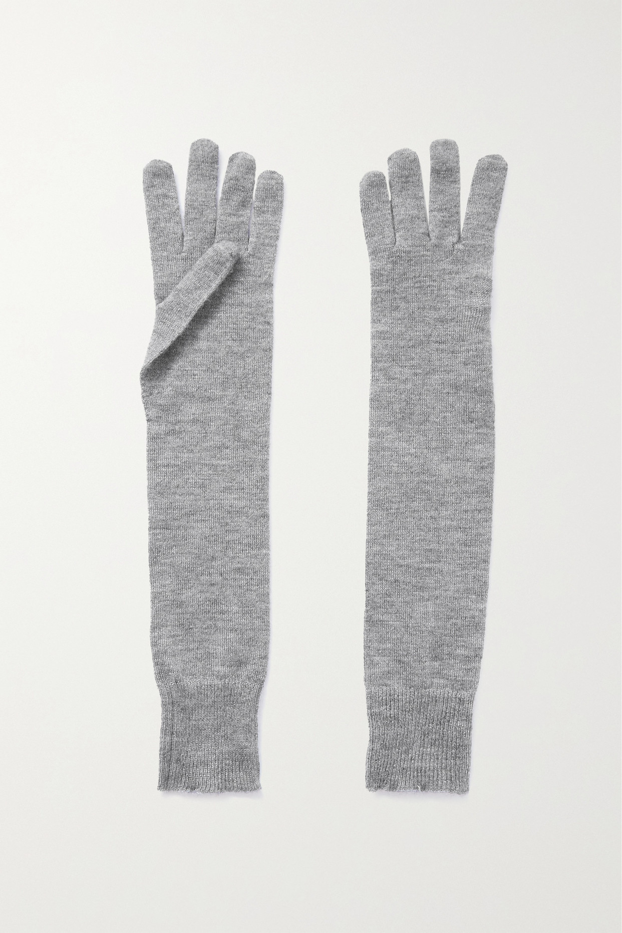 Cashmere and Silk-Blend Gloves