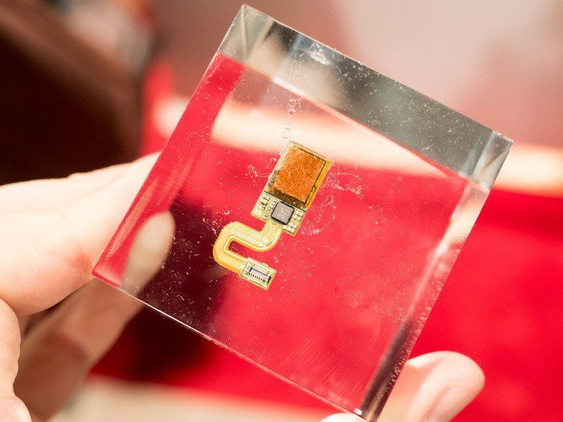 Vivo in-display fingerprint sensor