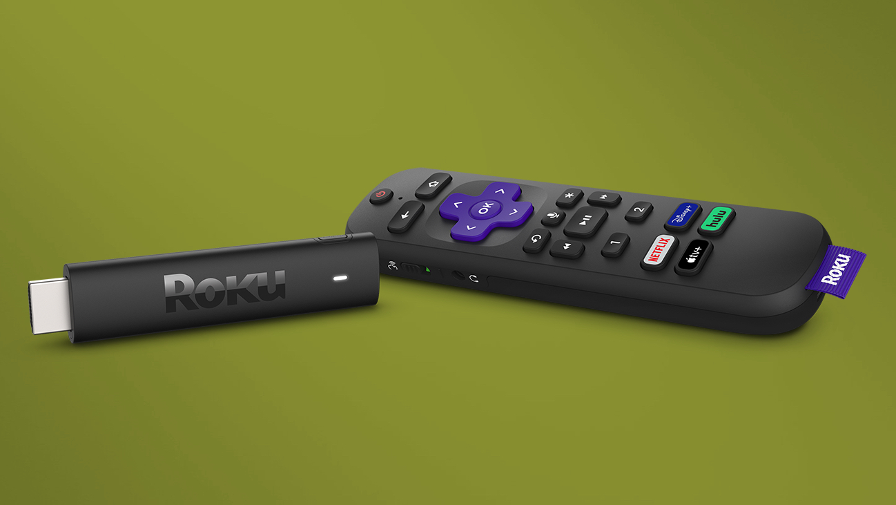 The Roku Streaming Stick 4K Plus: includes Voice Remote Pro remote