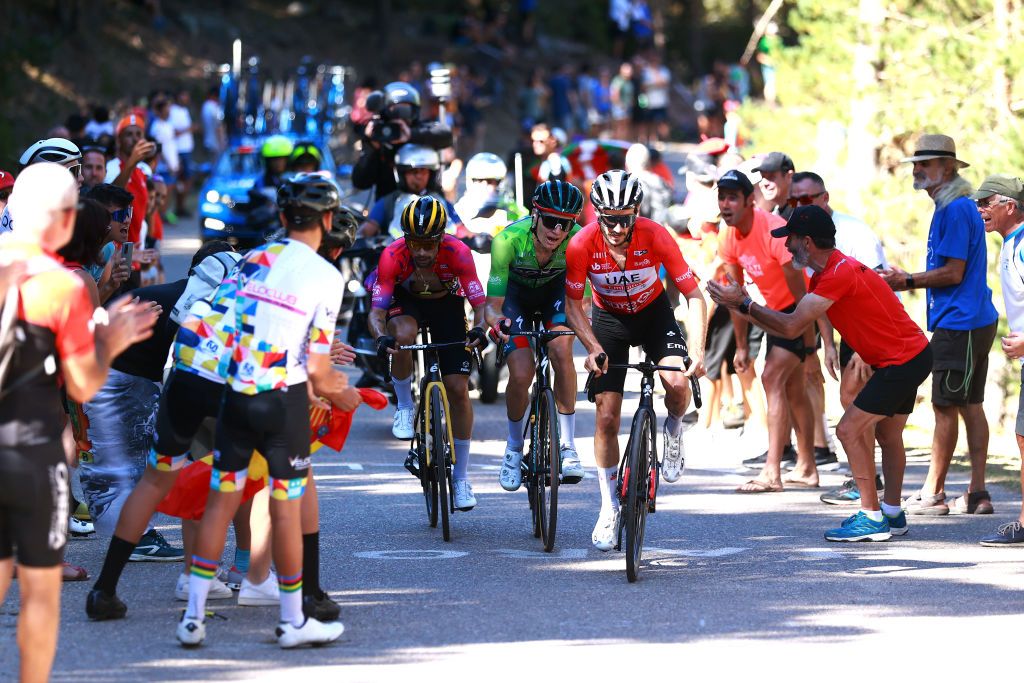 Primož Roglič (Jumbo-Visma), Aleksandr Vlasov (Bora-Hansgrohe) and Adam Yates (UAE Team Emirates) make the final selection