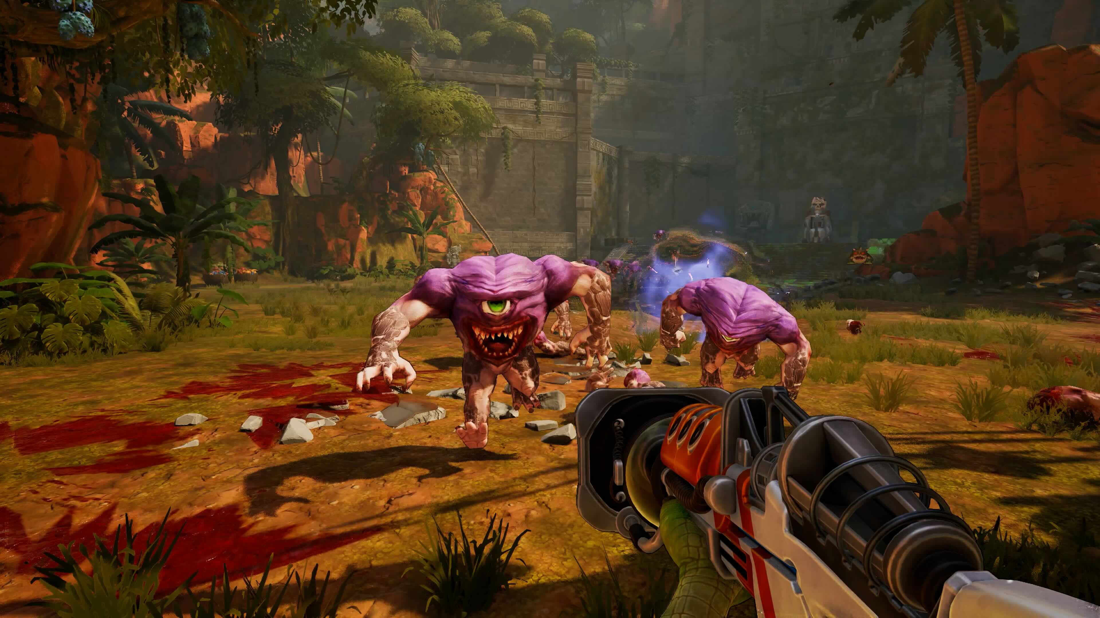 Fighting Gnaars.