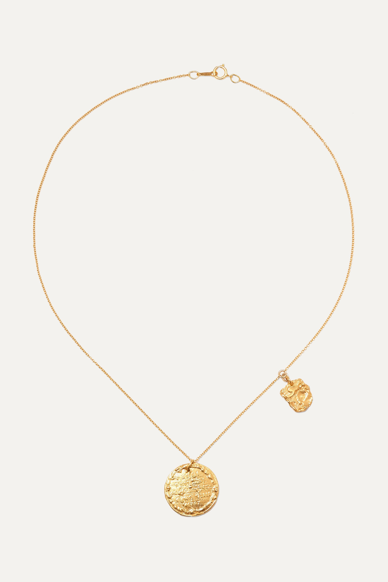 + Net Sustain Summer Night Gold-Plated Necklace