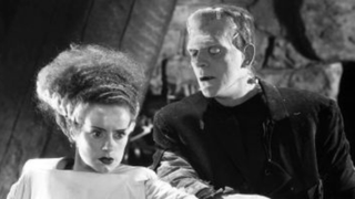 Elsa Lanchester and Boris Karloff in The Bride of Frankenstein