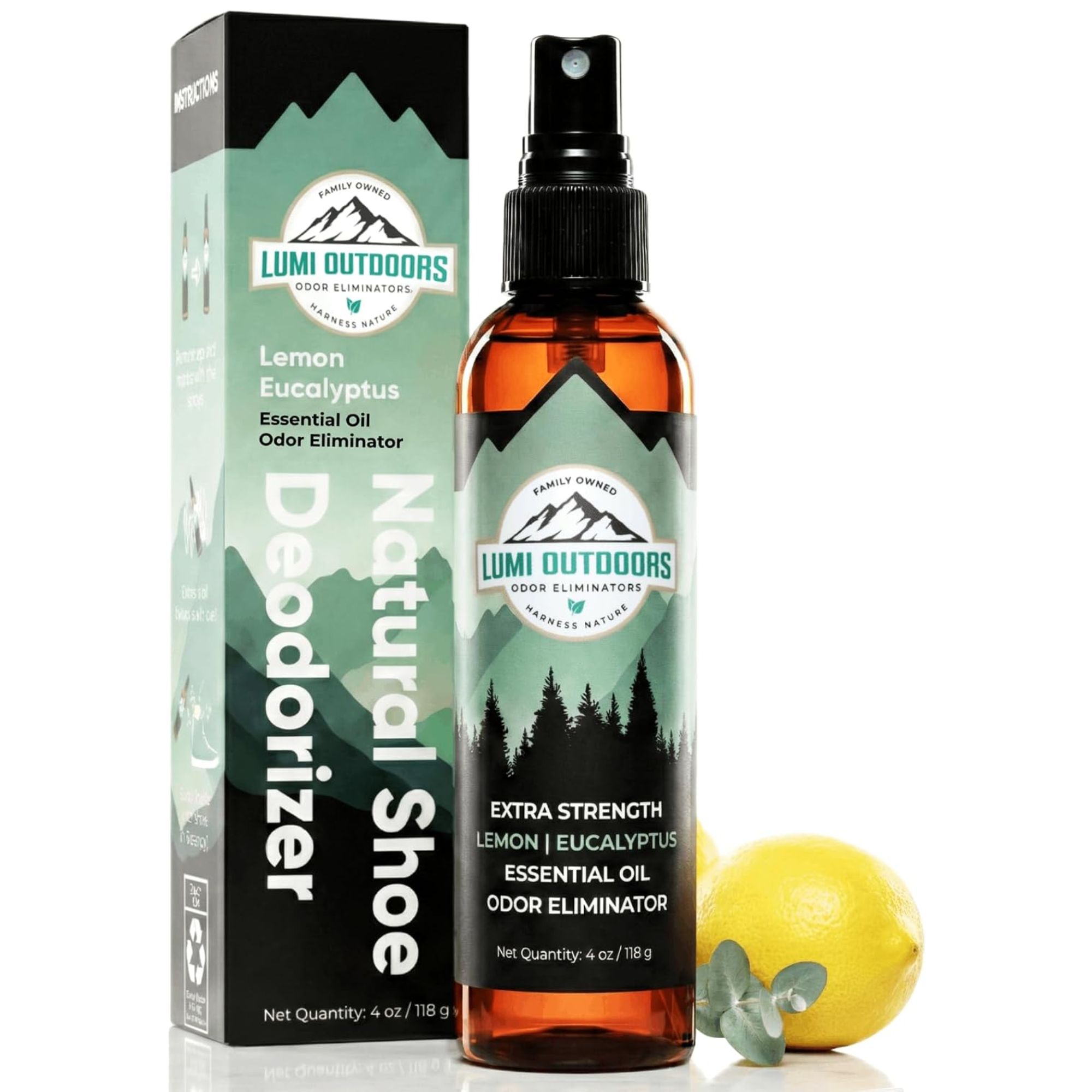 Natural shoe deodorizer