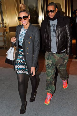 Beyonce Knowles and Jay-Z - cool celebrity parents