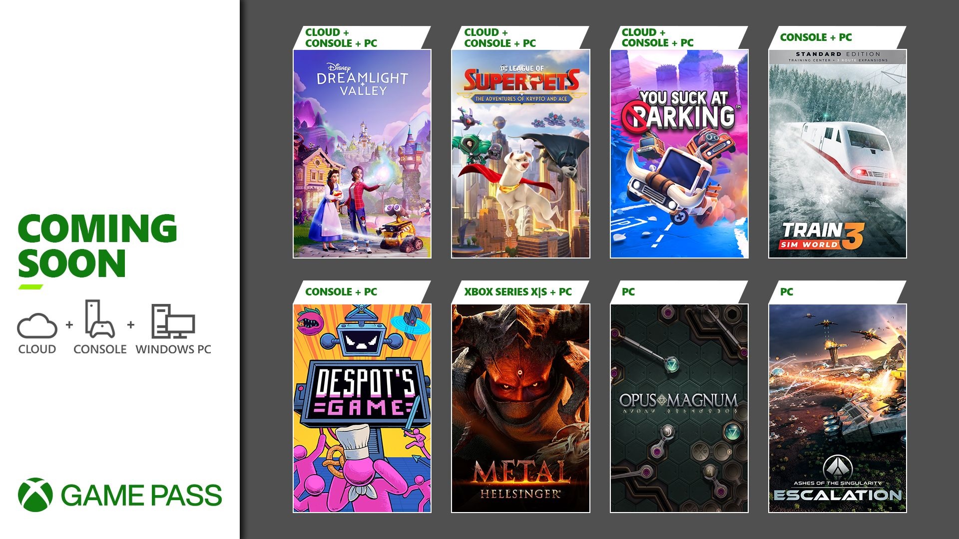 Xbox Game Pass is getting Metal: Hellsinger, Train Sim World 3, and more