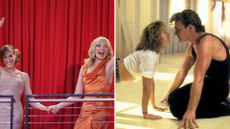 L-Sarah Jessica Parker and Kim Cattrall, R-Jennifer Grey and Patrick Swayze 