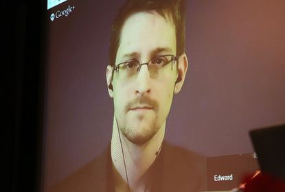 The former NSA contractor Edward Snowden 