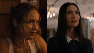 Jennifer Lawrence stars in No Hard Feelings, while Megan Fox stars in Subservience