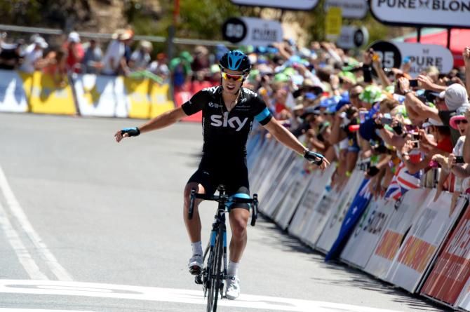 Stage 5 winner Richie Porte (Sky)