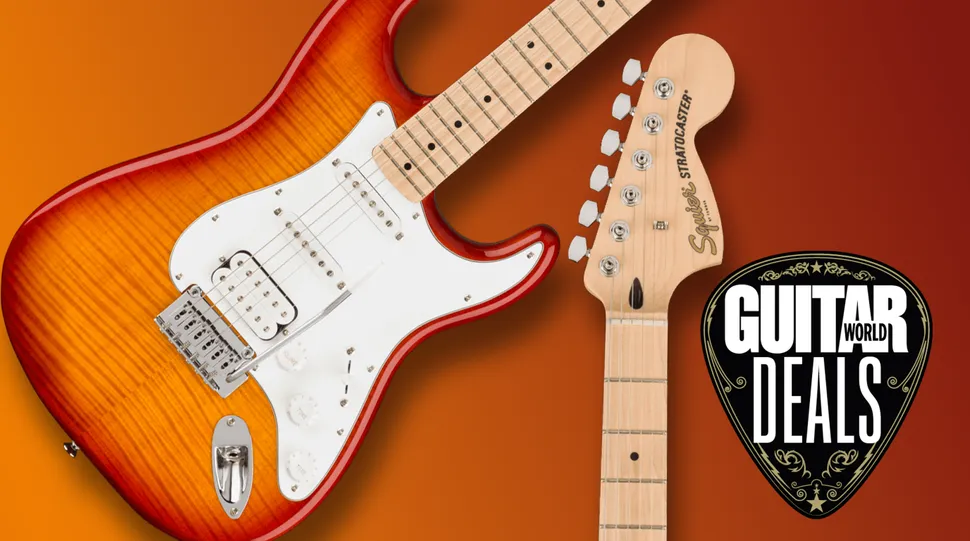 A massive '70s headstock, HSS pickup configuration, and a killer flame top all for $340! This early Prime Day deal just chopped serious cash off a spec-loaded beginner guitar that we awarded 4.5 stars