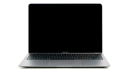 A black screen on MacBook