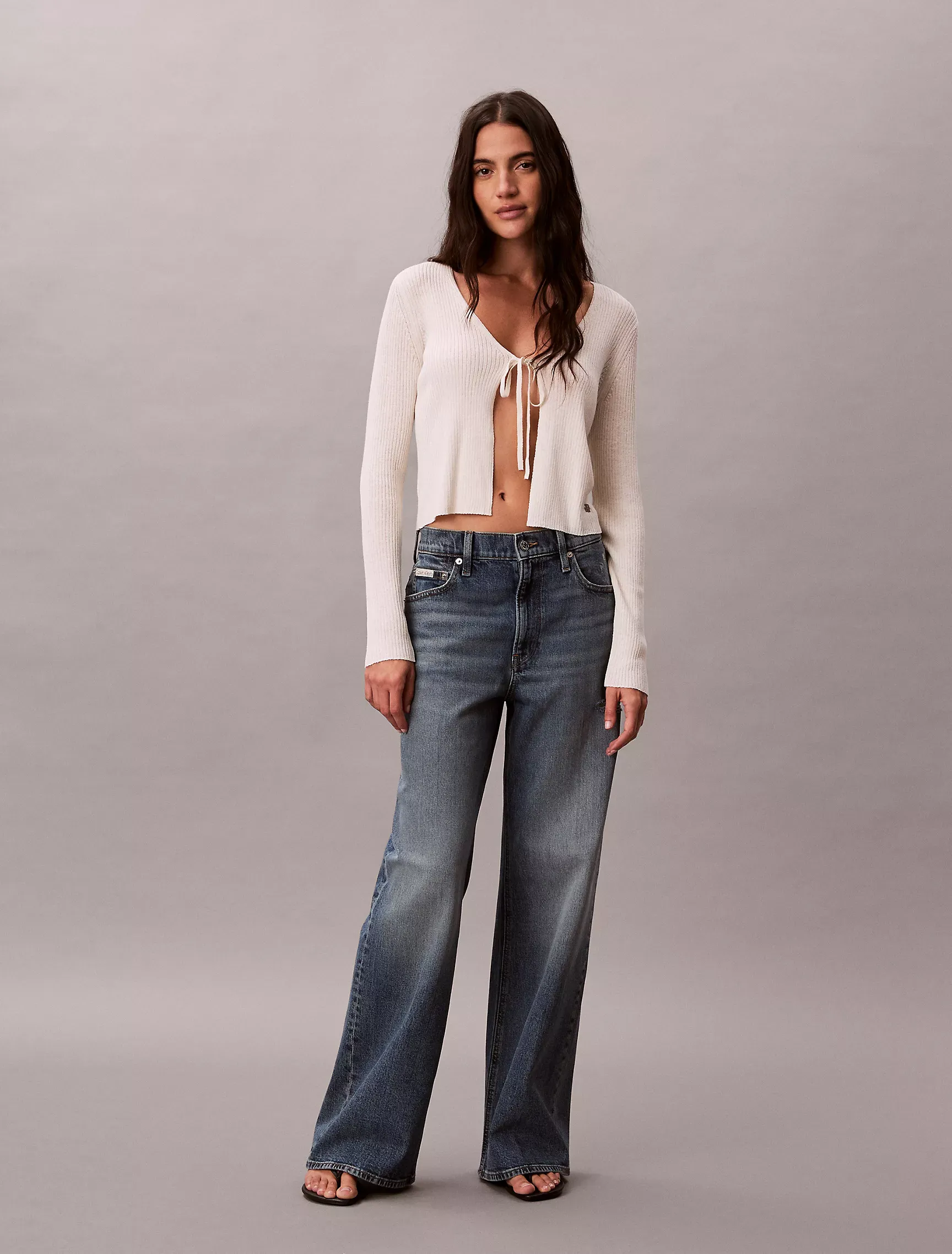 Ultra High Rise Wide Leg Jeans