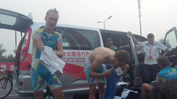 Rustic bath for Astana's Gasparotto