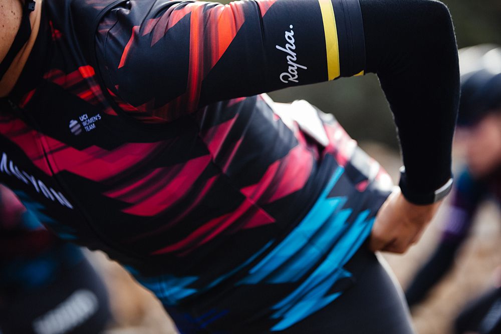 A very colourful design by Rapha for the new Canyon//SRAM racing kit