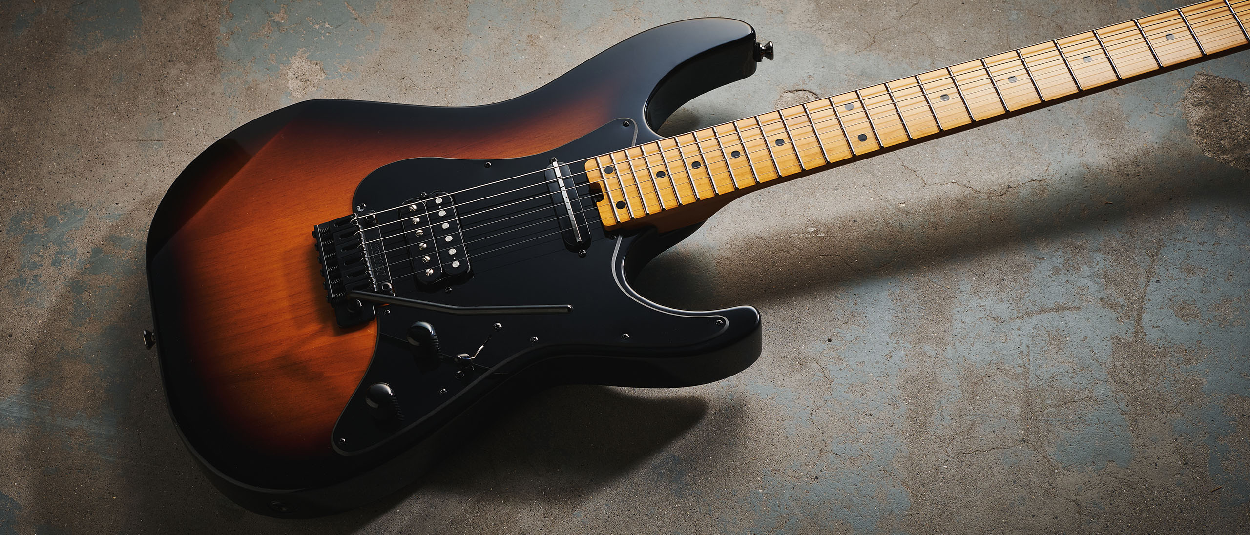 Kramer Volante HSGT Triburst: the all-new high-performance S-style from the GIbson-owned shred brand is a grown-up looking S-style.