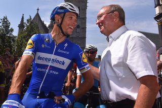 Philippe Gilbert at the start