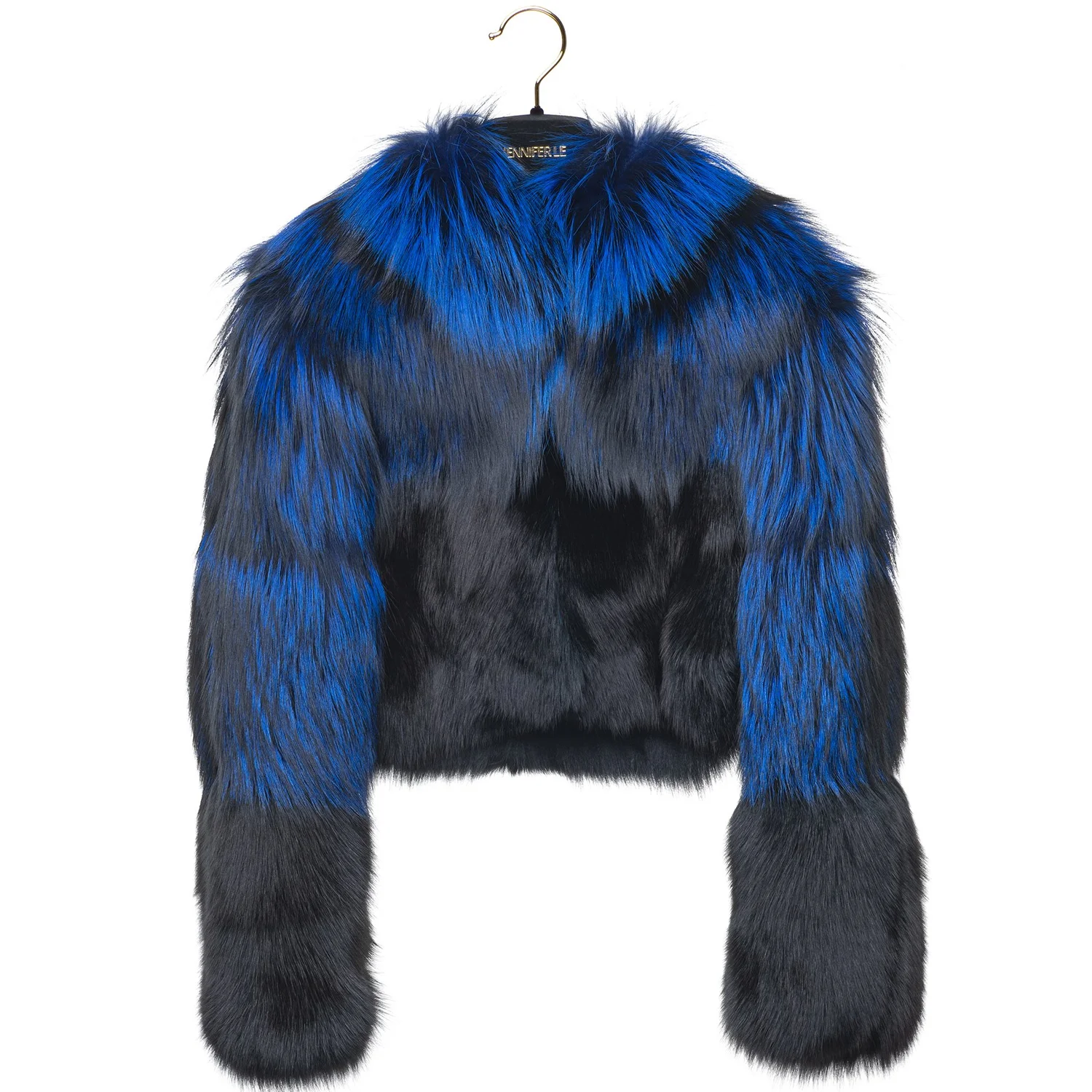 Cobalt Blue Cropped Bomber &amp;mdash; Iamjenniferle.com